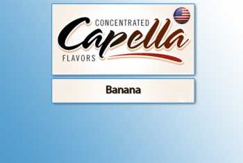 Capella - Banana Aroma reife süße Banane