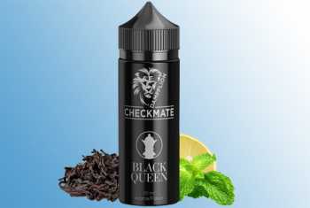 Black Queen Dampflion Checkmate 10ml/120ml Aroma (schwarzer Zitronen Eistee)