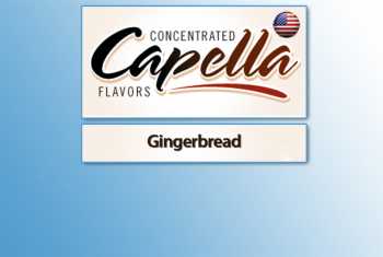 Capella - Gingerbread Aroma lecker Lebkuchen vom Jahrmarkt