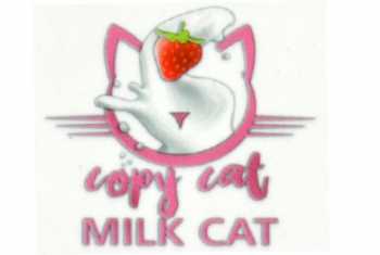 Copy Cat Milk Cat Aroma cremiger Erdbeer-Milchshake