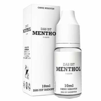 Menthol Das ist Dampfen Liquid 10ml (erfrischender Menthol Geschmack)
