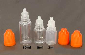 Dampf Shop - Liquid Fläschchen 5ml mit Kindersicherung