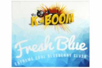 K-Boom Fresh Blue Aroma Cooler Slush mit Blaubeer und Granatapfel Geschmack