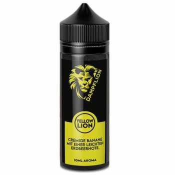 DAMPFLION Yellow Lion Aroma 10ml / 120ml (Cremige Banane mit leichter Erdbeer Note)