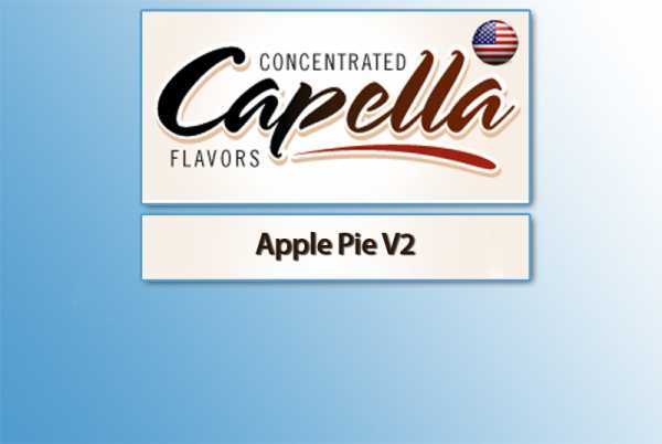 Capella -  Apple Pie V2 Aroma leckerer Apfelkuchen mit Sahne