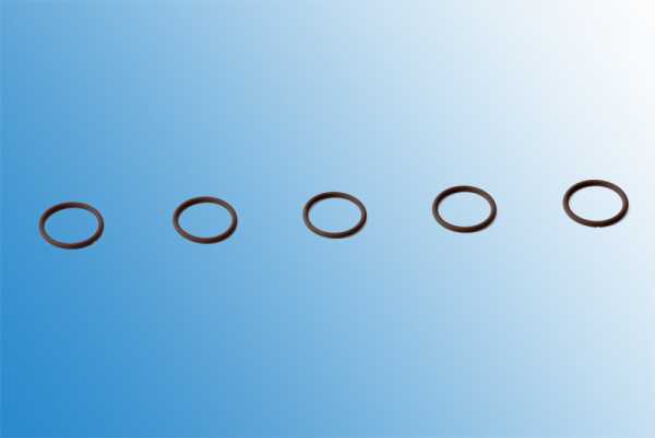 O-Ringe in 1,5 mm Stärke FPM