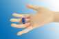 Preview: Mach blau Teflon Widebore Driptip