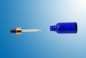 Preview: Glasflasche Blau mit Pipette 30ml