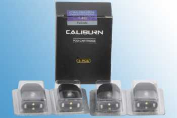 4 x Caliburn Pod Ersatz 1,4 Ohm (1 Packung)