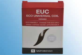 5 x Vaporesso Keramik EUC SS316L Ersatz-Coil (1 Packung)