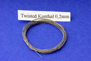 2 x Twisted Kanthal - gedrehter Kanthaldraht