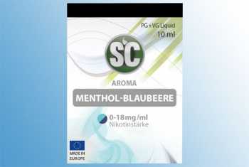 Menthol Blaubeere SC Liquid 10ml