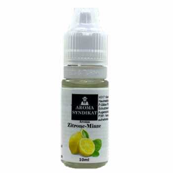 Zitrone Minze Syndikat Aroma 10ml reife Zitronen treffen auf frische Minze