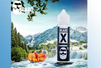 X-Series No. 71 - 60ml Beard Vape Liquid Süße und saure Pfirsich Fruchtgummis