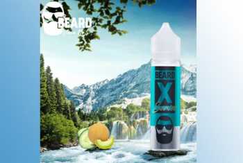 X-Series Blue - 60ml Beard Vape Liquid süße Honigmelone trifft auf die frische von Gurke