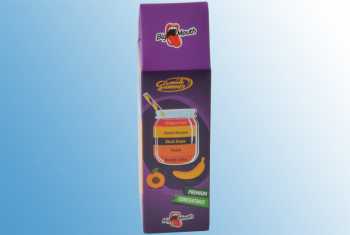 BigMouth OPBSD Aroma Orangensaft, Pfirsich, dunkle Weintrauben, Banane und Drachenfrucht