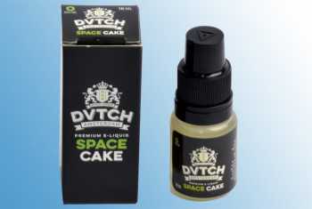 SPACE CAKE DVTCH Amsterdam Liquid 10ml Cannabis Kuchen, Rührkuchen mit Cannabis-Butter, authentischer Geschmack ohne THC und CBD