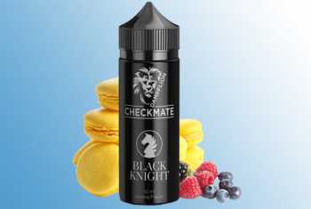 Black Knight Dampflion Checkmate 10ml Aroma (Zitronenmacaron Kekse mit Waldfrüchten)