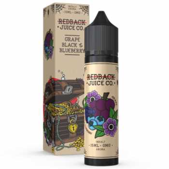 Black & Blueberry Redback Juice Co. Aroma 15ml / 60ml (dunkle Trauben, Brombeeren und Heidelbeeren)