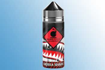 Sierra Shark Bang Juice Division Aroma 30ml / 120ml Blutorange trifft auf pinke Grapefruit