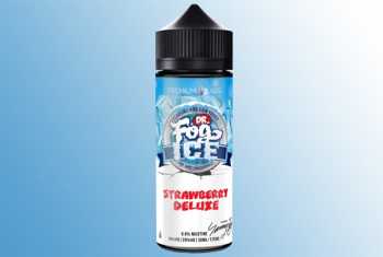 Strawberry Deluxe Dr. Fog ICE Aromashot 30 / 120ml reife Erdbeeren treffen auf Frische Kick