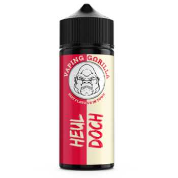 Heul Doch Vaping Gorilla Aroma 10ml / 120ml leckerer Erdbeer Vanille Pudding