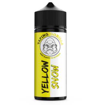Yellow Snow Vaping Gorilla Aroma 10ml / 120ml erfrischende Zitrone trifft auf kühle Minze