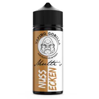 Mutti‘s Nussecken Vaping Gorilla Aroma 10ml / 120ml (Schoko Nussecken)