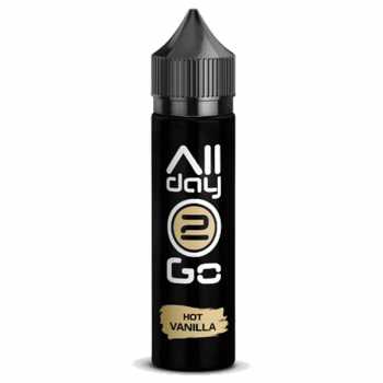 Hot Vanilla ALLDAY2GO Longfill Aroma 5ml / 60ml Vanille verfeinert mit Erdbeeren