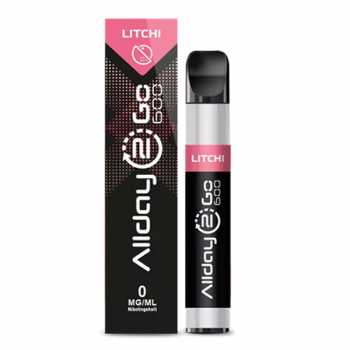 Litchi Allday 2 Go 600 0mg / 20mg Einweg E-Shisha