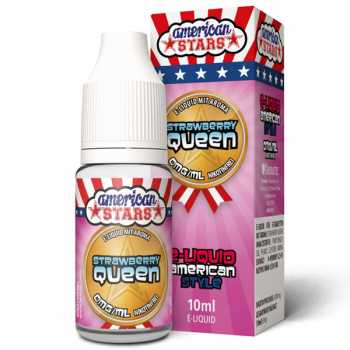 Strawberry Queen American Stars Liquid 10ml (reife Erdbeeren leicht gekühlt)
