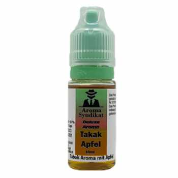 Tabak Apfel Syndikat Deluxe Aroma 10ml (Tabak mit leichter Apfel Note)