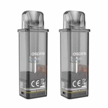 2 x Aspire GoTek Pod 0,8 Ohm 4,5ml (1 Packung)