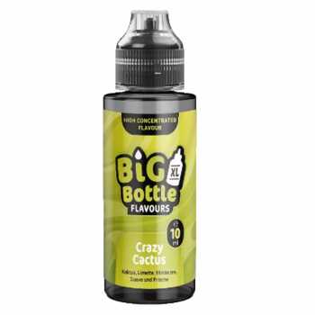 Crazy Cactus Big Bottle Aroma Longfill 10ml / 120ml (exotischer Mix aus Kaktus, Limette, Himbeere und Guave)