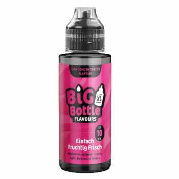 Einfach Fruchtig Frisch Big Bottle Aroma Longfill 10ml / 120ml (Fruchtmix aus Waldbeeren, Erdbeeren, Limette, Apfel, Melone und Frische)