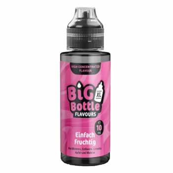 Einfach Fruchtig Big Bottle Aroma Longfill 10ml / 120ml (Fruchtmix aus Waldbeeren, Erdbeeren, Limette, Apfel, Melone)
