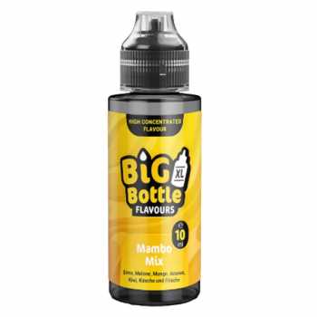 Mambo Mix Big Bottle Aroma Longfill 10ml / 120ml (Früchtemix mit Birne, Melone, Mango, Ananas, Kiwi, Kirsche und Frische)