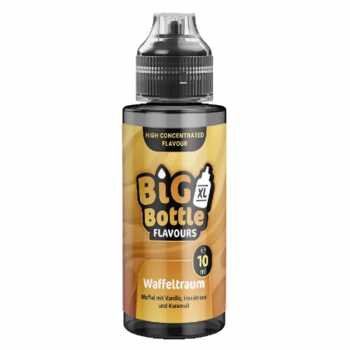 Waffeltraum Big Bottle Aroma Longfill 10ml / 120ml (Waffel mit Karamell, Vanille und Nüssen)