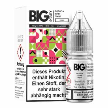 Dragon Fruit Twist Big Tasty Nikotinsalz Liquid 10ml (Drachenfrucht, Himbeere und Johannisbeere)