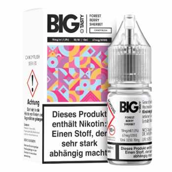 Forest Berry Sherbet Big Tasty Nikotinsalz Liquid 10ml (Waldbeeren Sorbet)