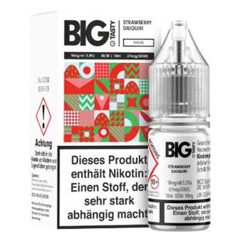 Strawberry Daiquiri Big Tasty Nikotinsalz Liquid 10ml (Erdbeere, Zitrone und Limette)