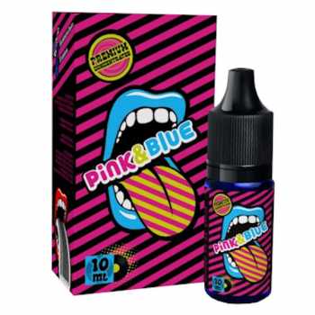 Pink & Blue Big Mouth 10ml Aroma frischer Mix aus Himbeeren und Blaubeeren