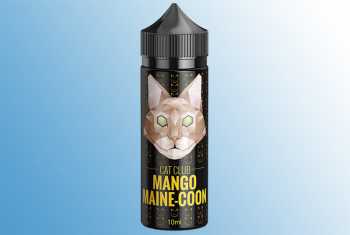 Mango Maine-Coon Cat Club 10ml Aroma erfrischender Eistee aus Mango und anderen Früchten