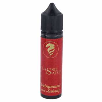 Weingummi Lakritz ClassicSauce Aroma 10 / 60ml (Erdbeer-Weingummis + Lakritz)