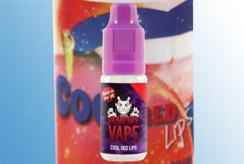 Cool Red Lips Vampire Vape Liquid 10ml (Kirsche + Menthol)