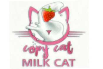 Copy Cat Milk Cat Aroma cremiger Erdbeer-Milchshake