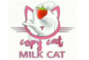 Copy Cat Milk Cat Aroma 10ml (cremiger Erdbeer Milchshake)