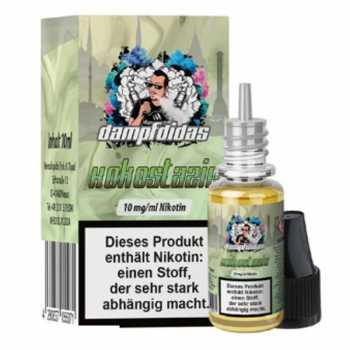 Kokostazie Dampfdidas Nikotinsalz Liquid 10ml (Kokoscreme trifft auf Pistazien)