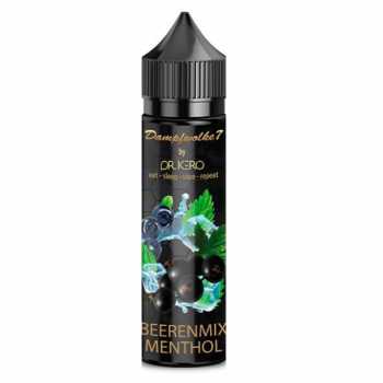 Beerenmix Menthol Dampfwolke 7 by Dr. Kero Aroma 10ml / 60ml (schwarze Johannisbeeren, Blaubeeren mit kühler Note)