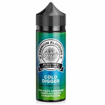 Cold Digger Dexter's Juice Lab Aroma Longfill 10ml / 120ml (Äpfel / Zitrusfrüchte / Cooling)